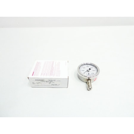 Ashcroft 2-1/2IN 1/4IN 0-6000PSI NPT PRESSURE GAUGE 25-1009-SW-02L-6000#